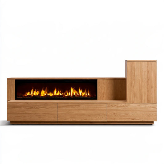 Modernes Sideboard, in Eichenoptik, Farbe: hellbraun